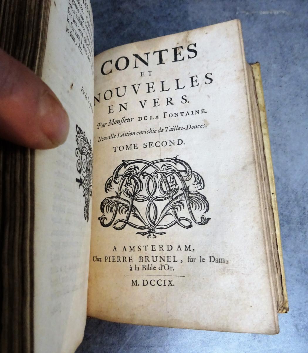 Jean De La Fontaine - Contes Et Nouvelles En Vers - 1709-photo-1