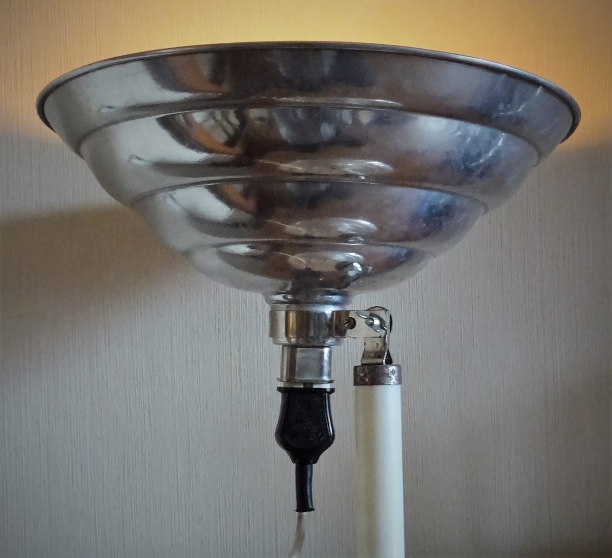 Lampe Spot à Réflecteur En Aluminium 1940 - 50 - industriel-photo-4