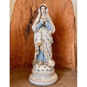 Immaculate Conception In Biscuit Dated 1854