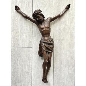 Large Oak Christ 19th Century