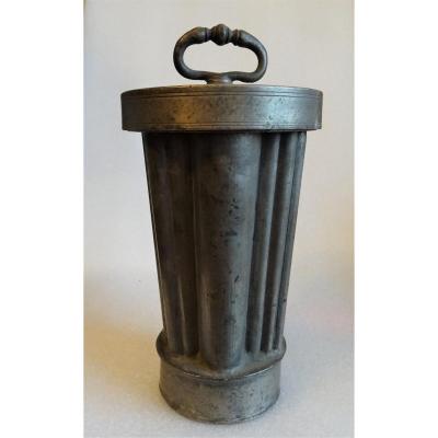 Pewter Ice Mold Around 1800