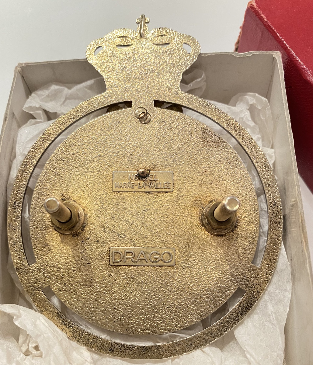 Plaque de calandre ACM – Automobile Club de Monaco – DRAGO – Grand Prix Monaco-photo-1