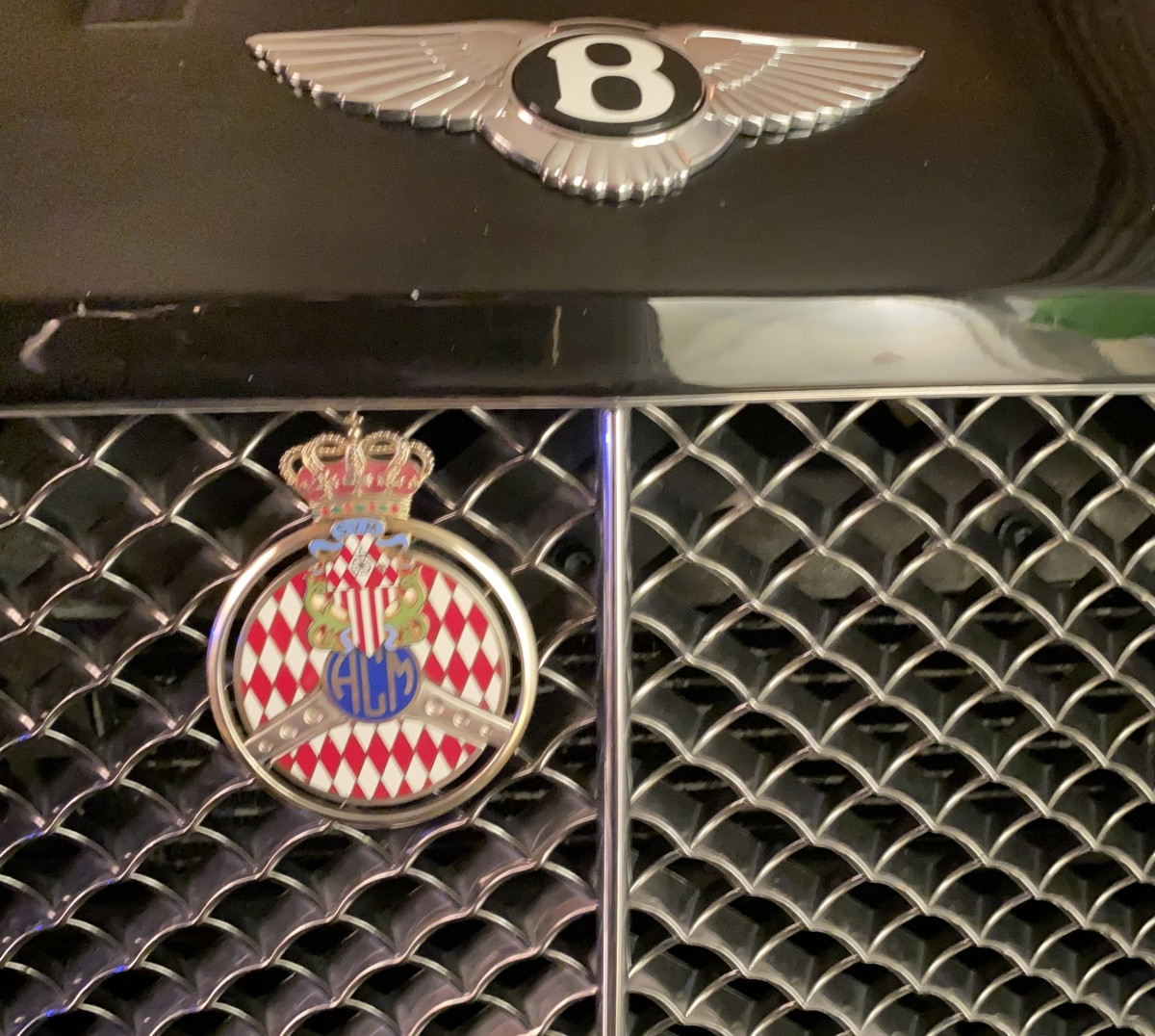 Plaque de calandre ACM – Automobile Club de Monaco – DRAGO – Grand Prix Monaco