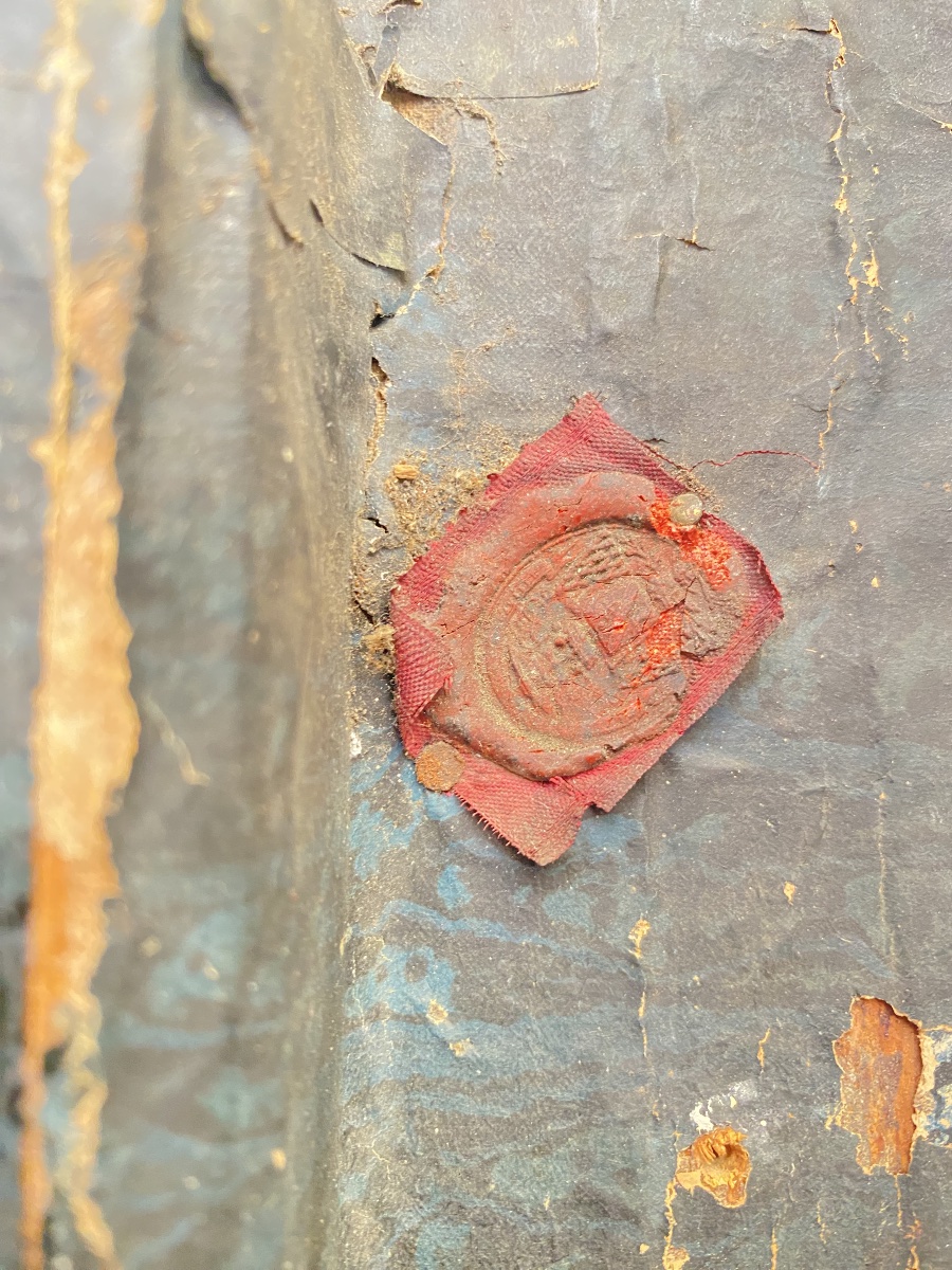 Rare Reliquaire Conventuel à Paperolles  Vierge Miraculeuse et Reliques de Saints  XIXᵉ Siècle-photo-1