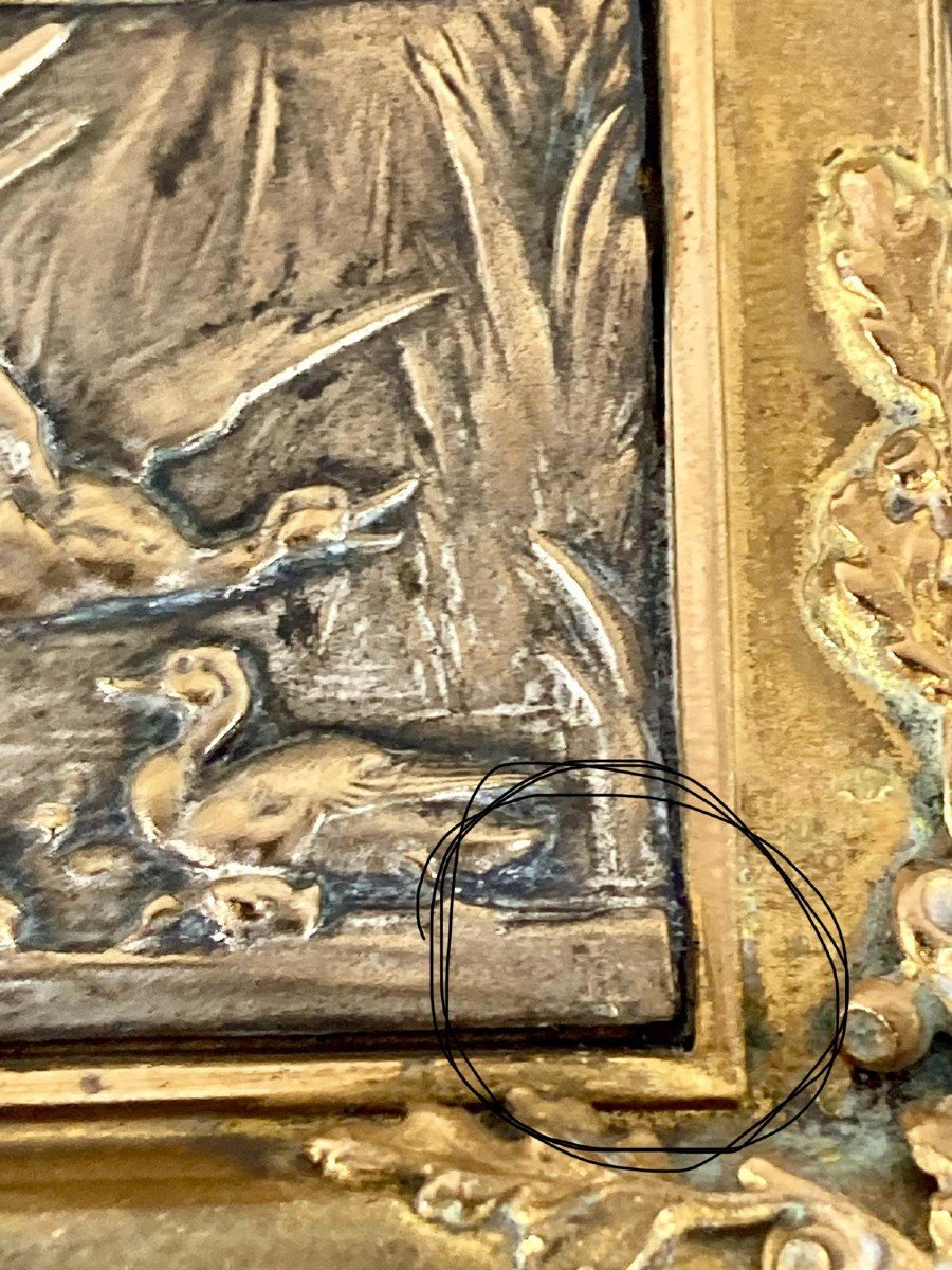 Louis Rault Box With Animal Decor-photo-3