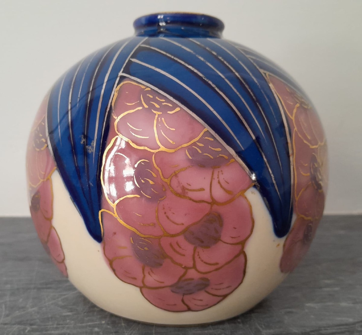 limoges vase ovoïde Camille Tharaud