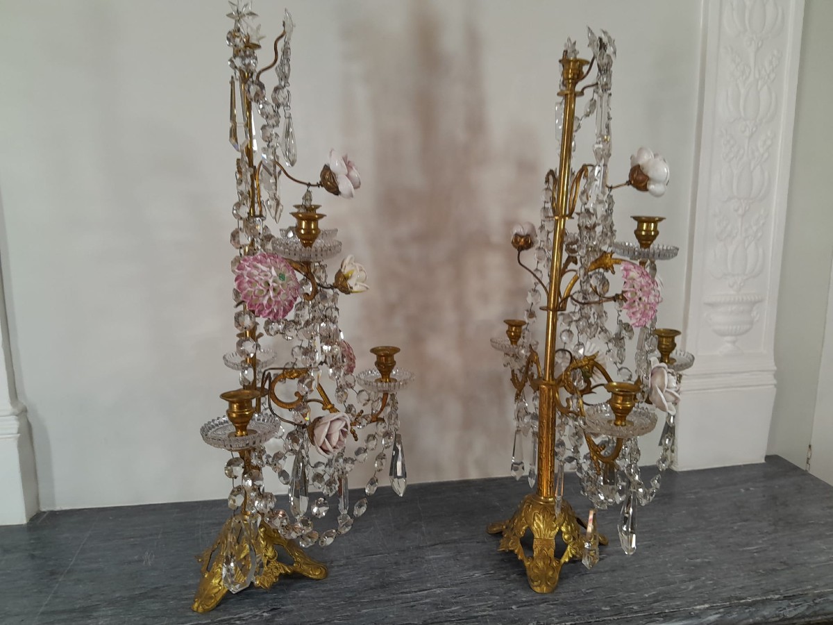 paire de girandoles 19è-photo-4