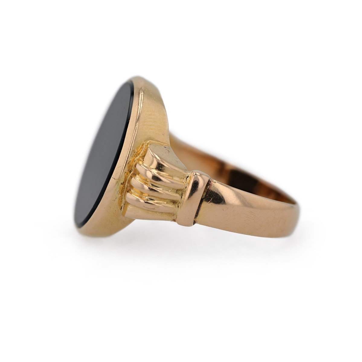 Antique Onyx Ring-photo-4