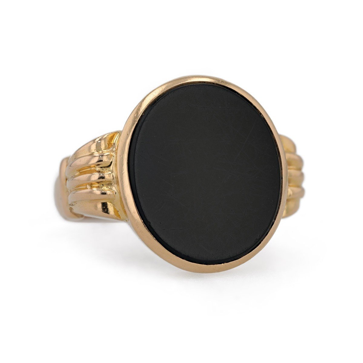 Antique Onyx Ring-photo-3