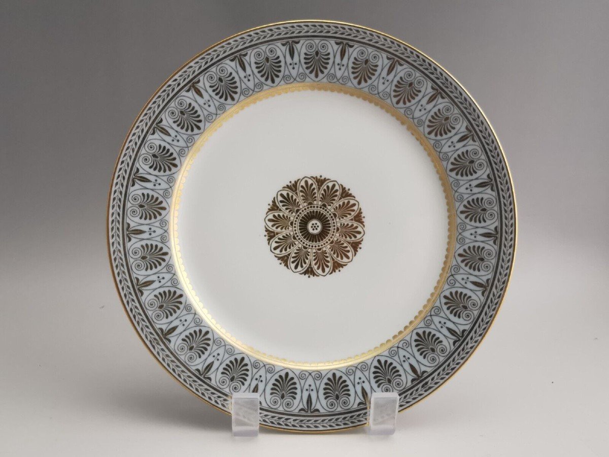 Sevres - Porcelain Plate - Imperial Manufacture Sèvres 1862-photo-2