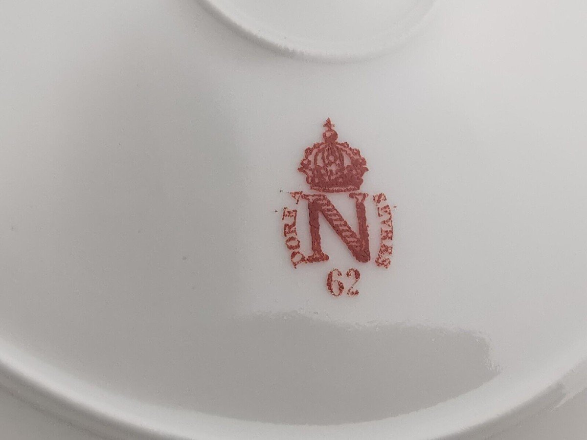 Sevres - Porcelain Plate - Imperial Manufacture Sèvres 1862-photo-1