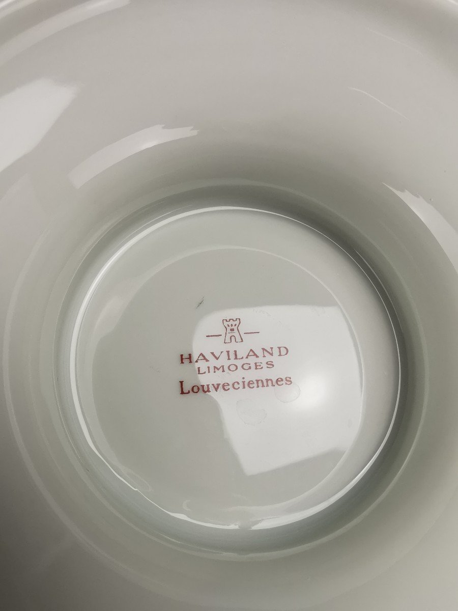 Haviland - Louveciennes - Vegetable Dish / Soup Tureen - Diam 28 Cm - New-photo-4