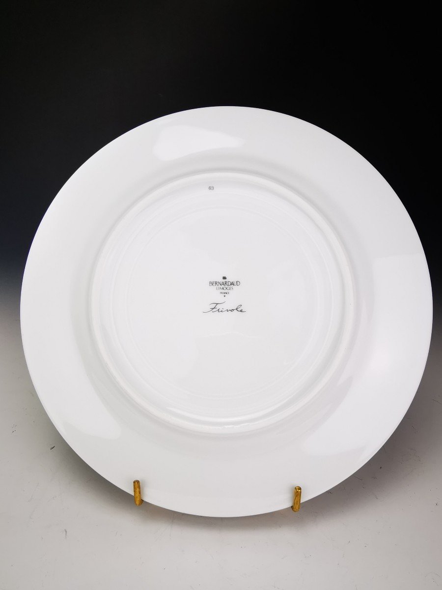 Bernardaud "Frivole" - 1 Assiette De Table ø 26 Cm (12 dispo)-photo-4