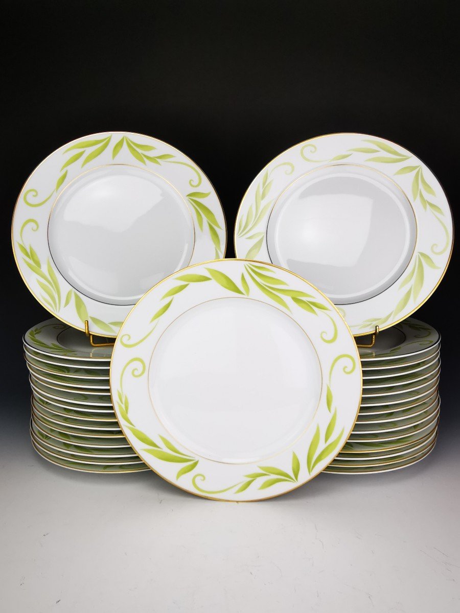 Bernardaud "Frivole" - 1 Assiette De Table ø 26 Cm (12 dispo)-photo-2