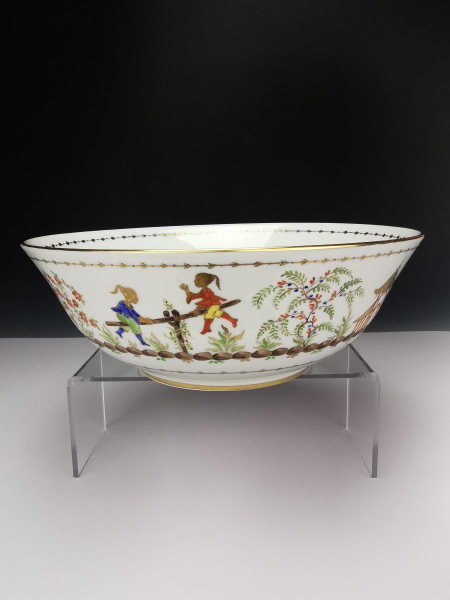 C. Le Tallec - "cirque Chinois" - 1 Saladier - Modèle Tiffany & Co.-photo-2
