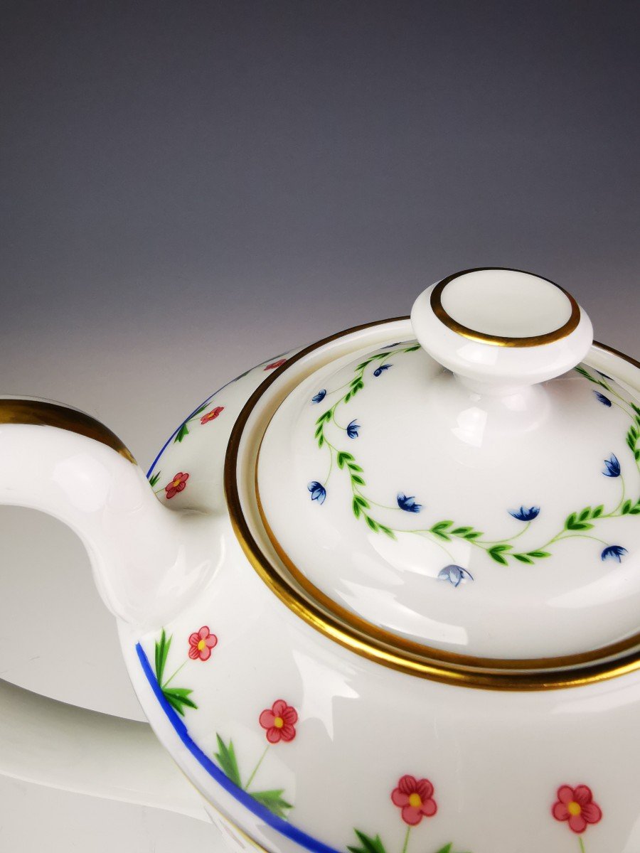 Limoges Céralene Sèvres "lafayette" - Grande Cafetière - (raynaud)-photo-1