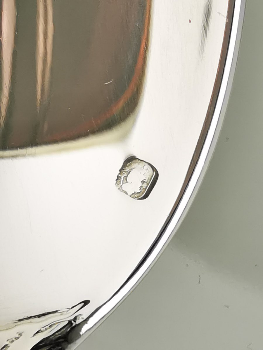 Puiforcat "royal" - 1 Cuiller De Table - 20,5 Cm - Argent Minerve 925-photo-2