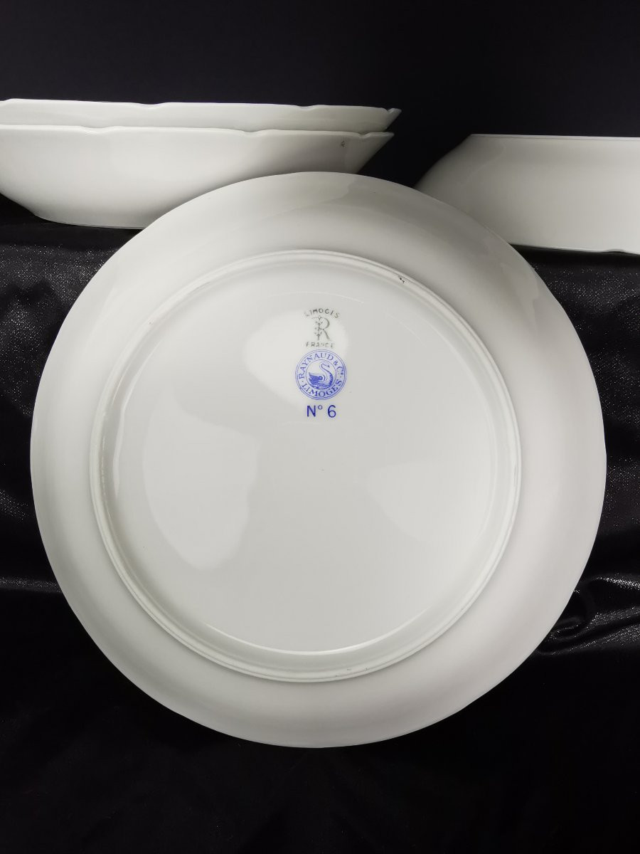 Raynaud - Limoges Si Kiang - 1 Calotte Soup Plate (choose Scene) 5 Available-photo-2