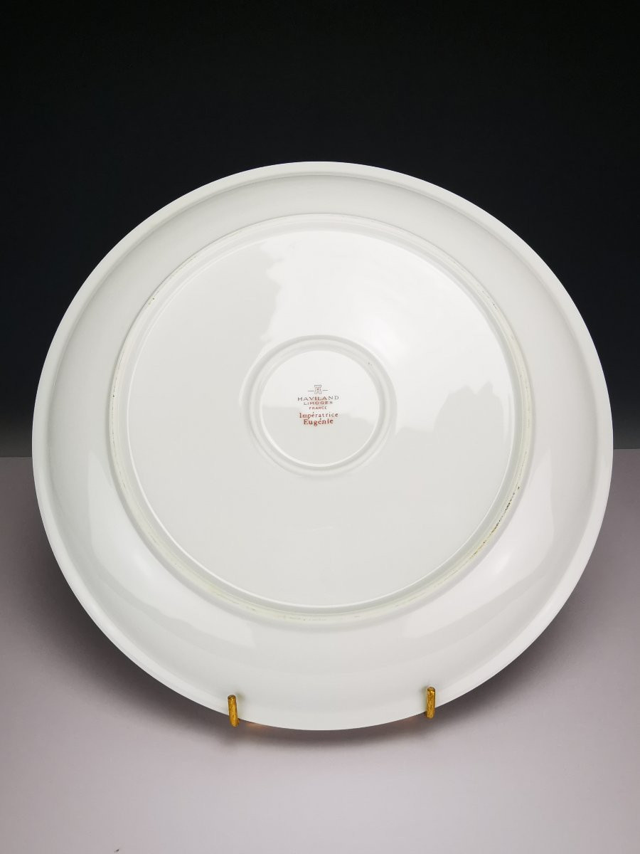 Haviland - Empress Eugenie - Round Serving Dish ∅ 31cm-photo-3