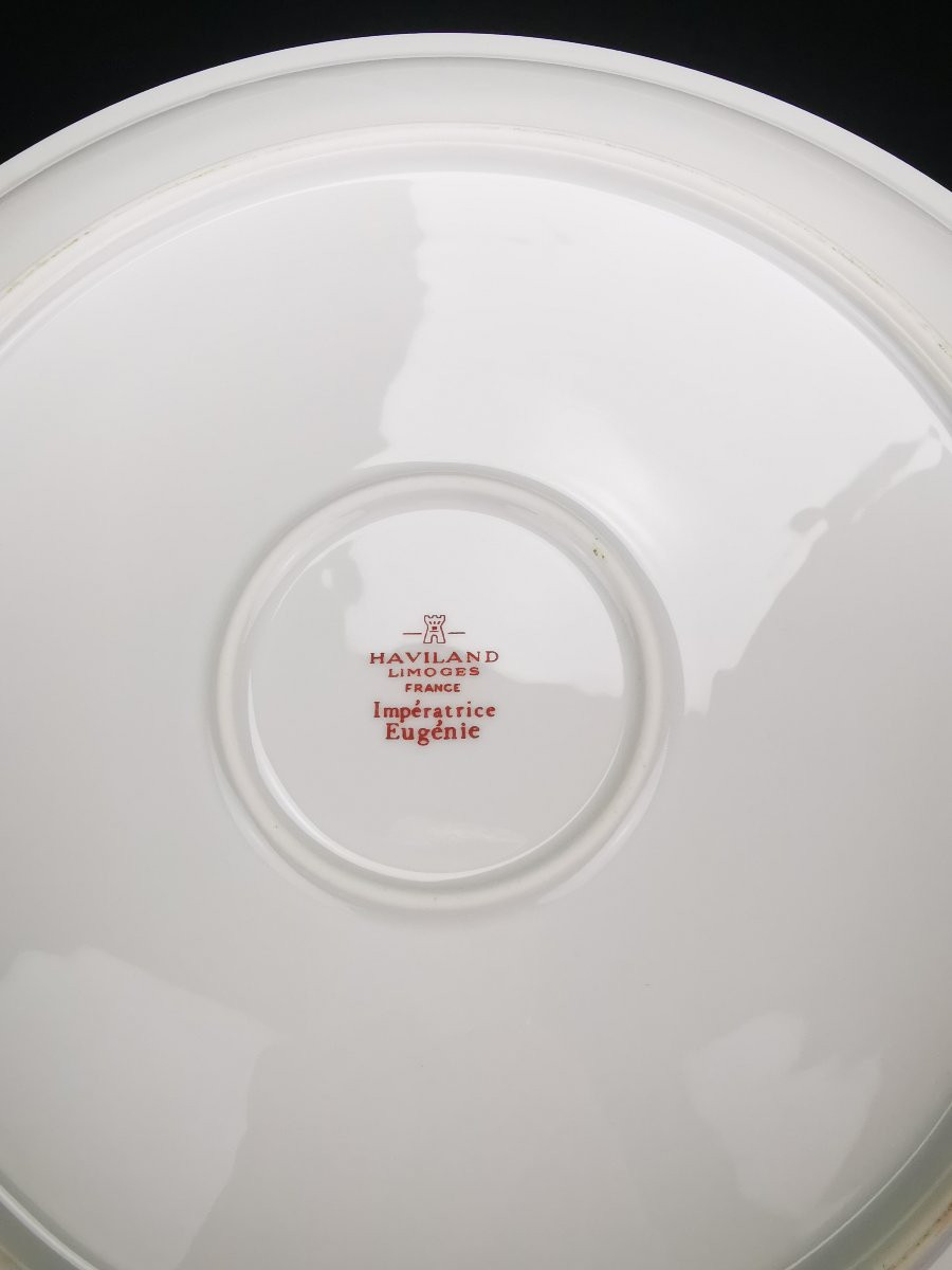 Haviland - Empress Eugenie - Round Serving Dish ∅ 31cm-photo-4