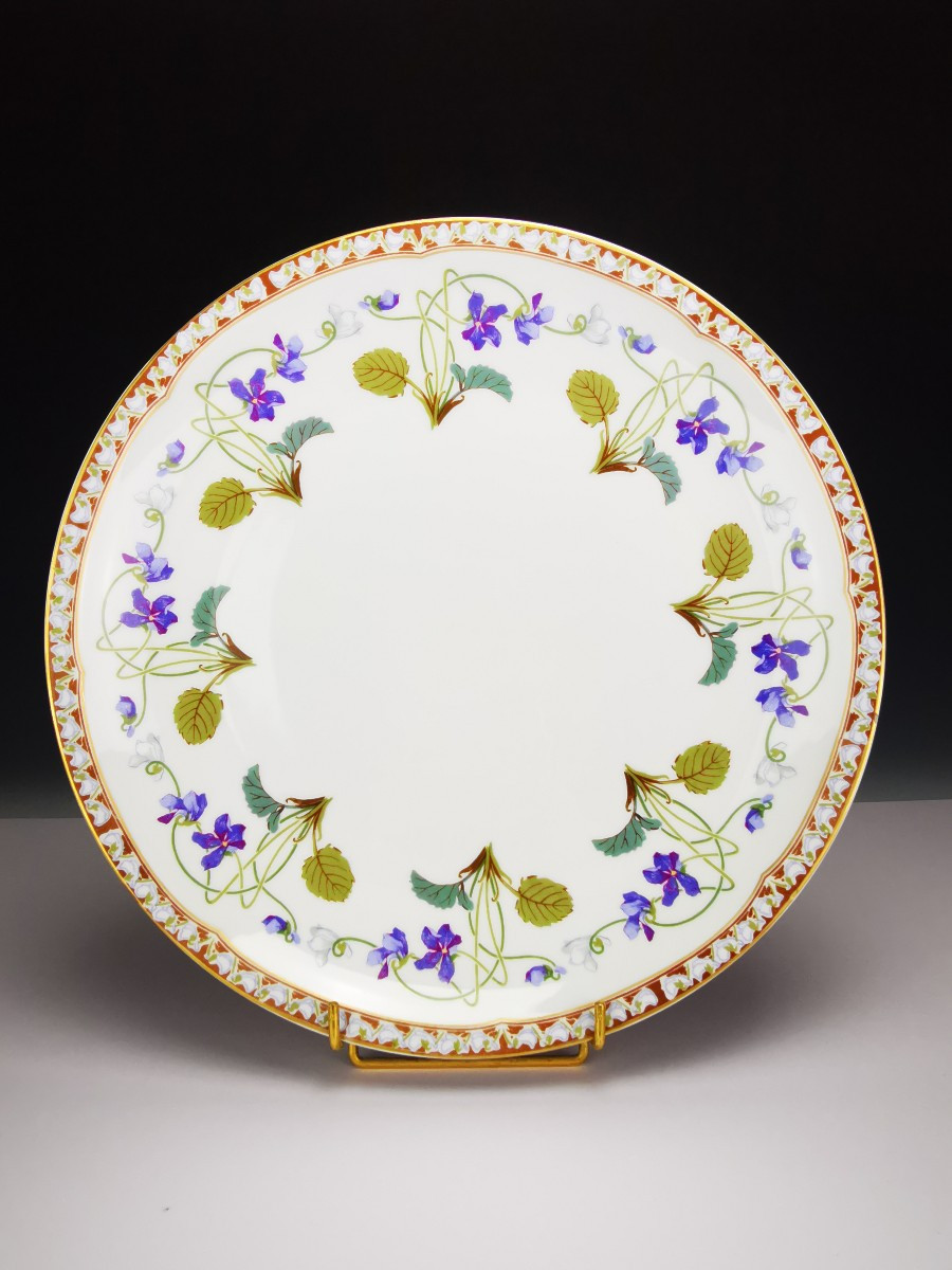 Haviland - Empress Eugenie - Round Serving Dish ∅ 31cm