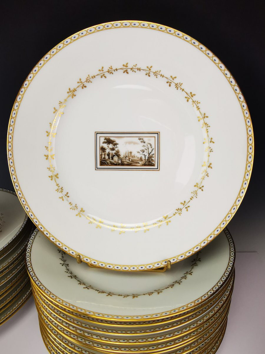 Richard GINORI "Fiesole" - 1 Assiette de Table ∅ 25 cm-photo-2