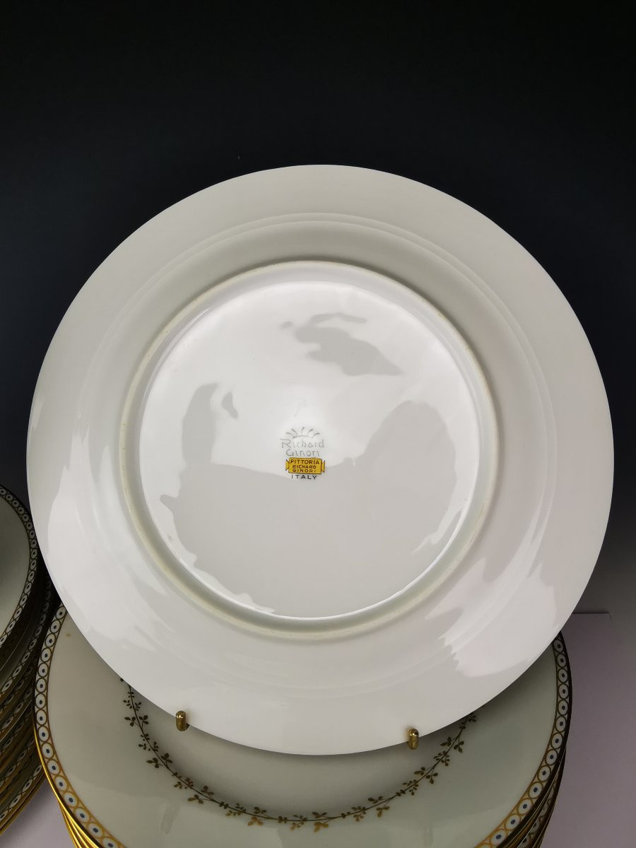Richard GINORI "Fiesole" - 1 Assiette de Table ∅ 25 cm-photo-1