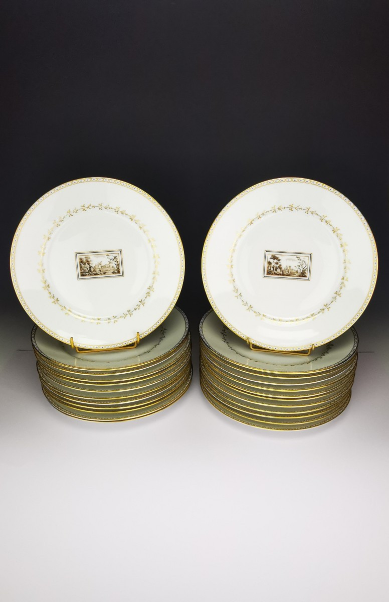 Richard GINORI "Fiesole" - 1 Assiette de Table ∅ 25 cm