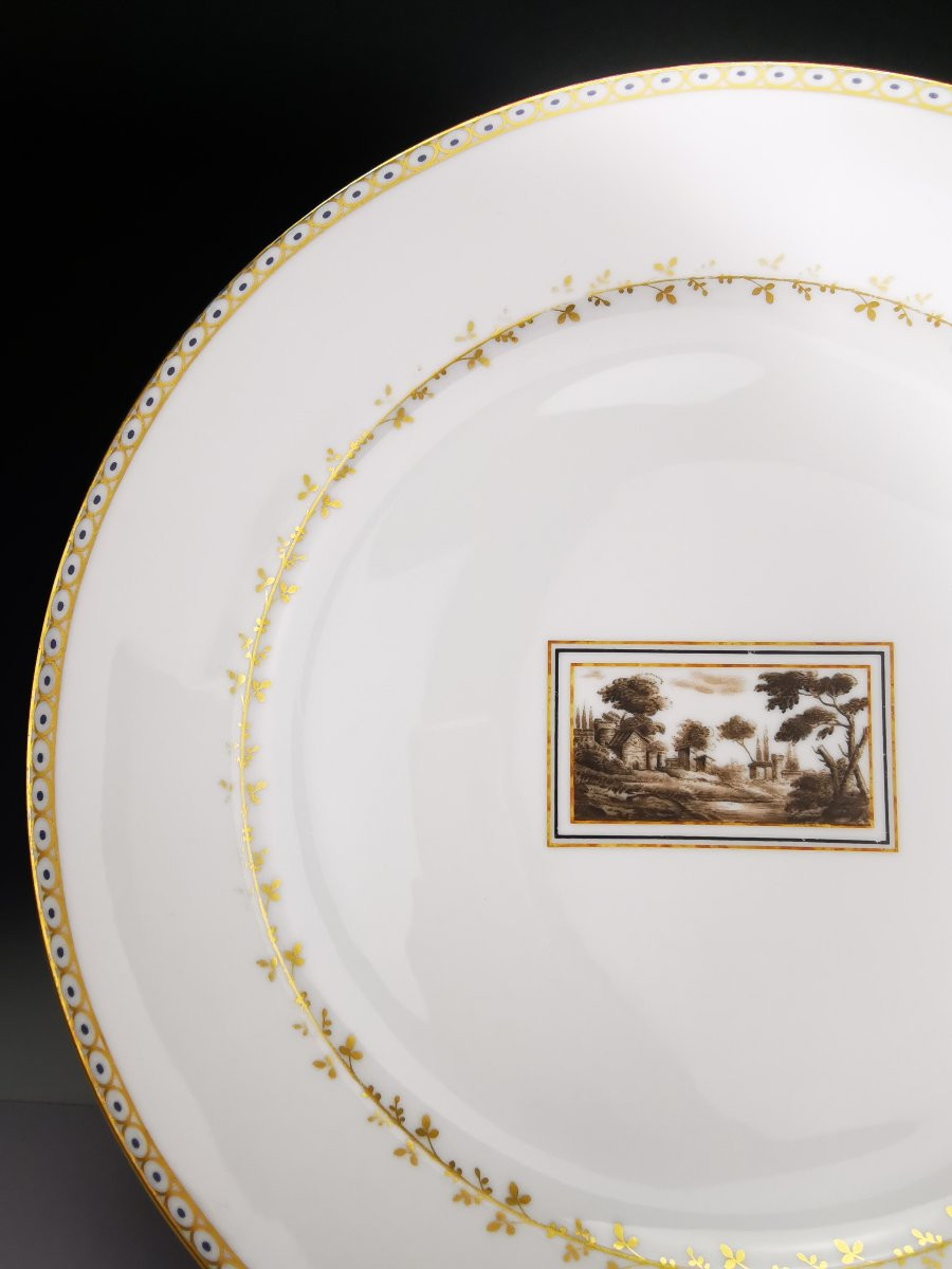 Richard GINORI "Fiesole" - 1 Plat de service rond - ∅ 30 cm-photo-3