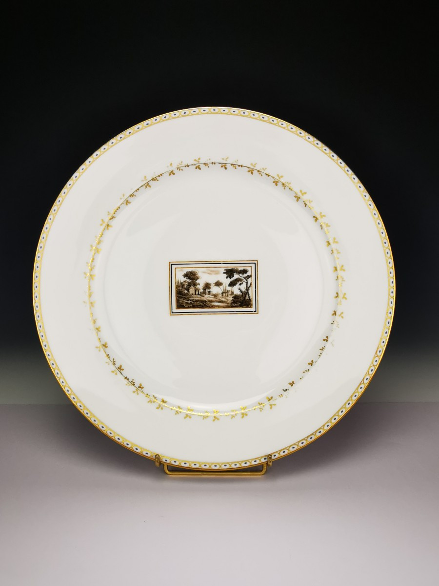Richard GINORI "Fiesole" - 1 Plat de service rond - ∅ 30 cm