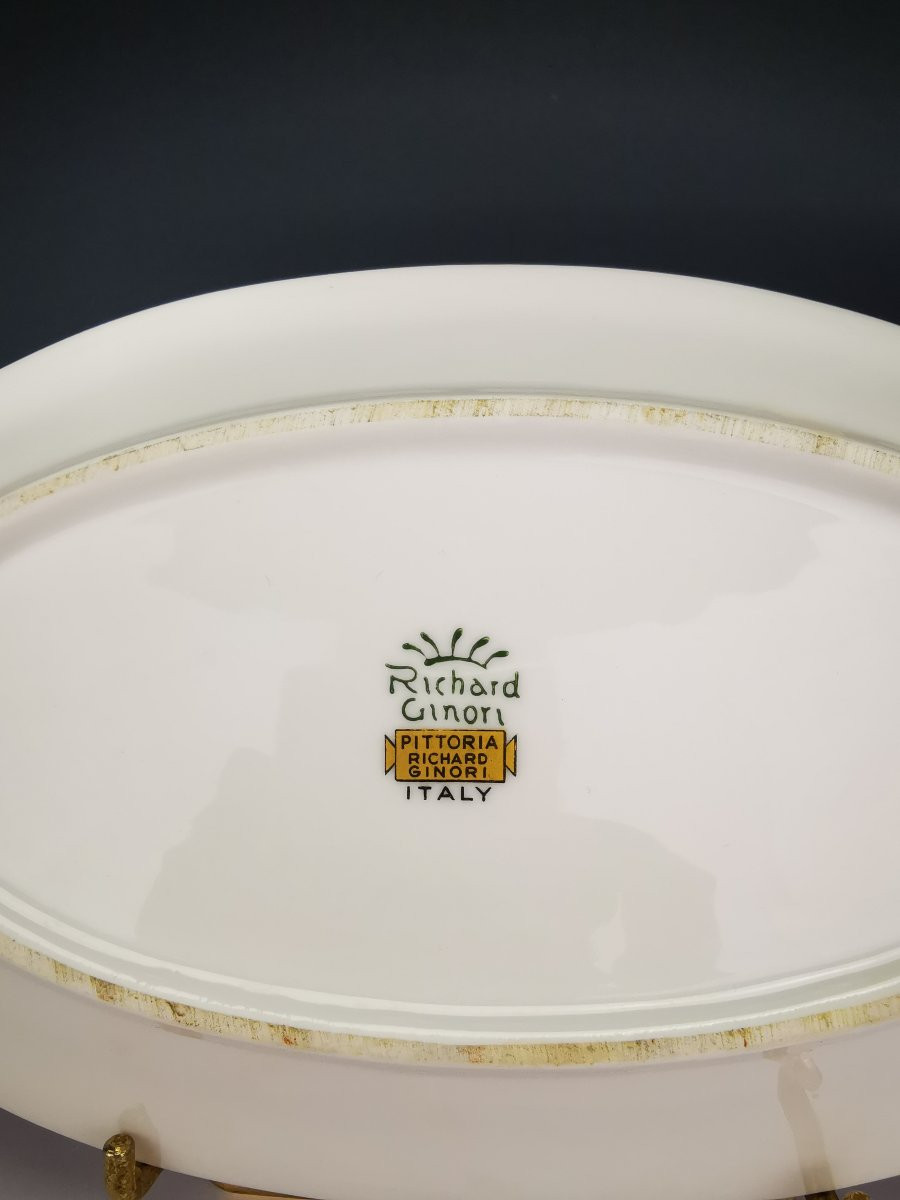 Richard Ginori "fiesole" - 1 Ravier - 23.5 Cm-photo-1