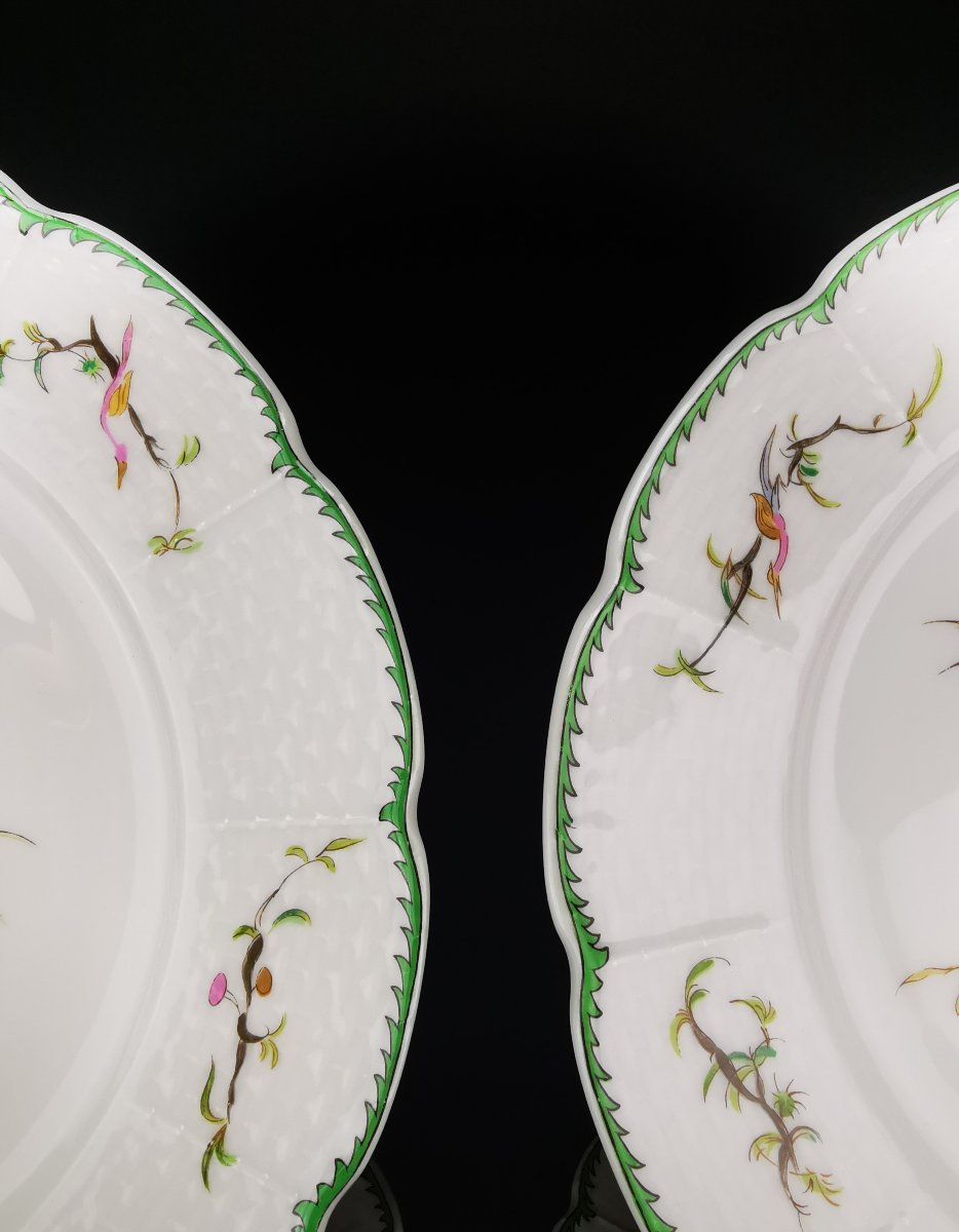Raynaud - Limoges Si Kiang - 1 Table Plate (choose Scene) Several Available-photo-3