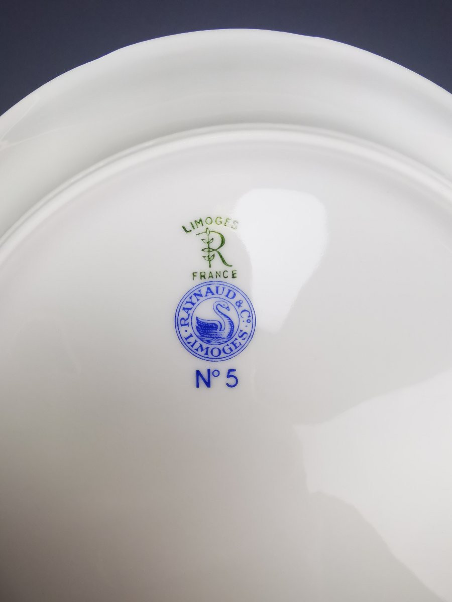RAYNAUD - Limoges Si Kiang - 1 Assiette Creuse Calotte (choisir Scène) Plusieurs disponible-photo-1