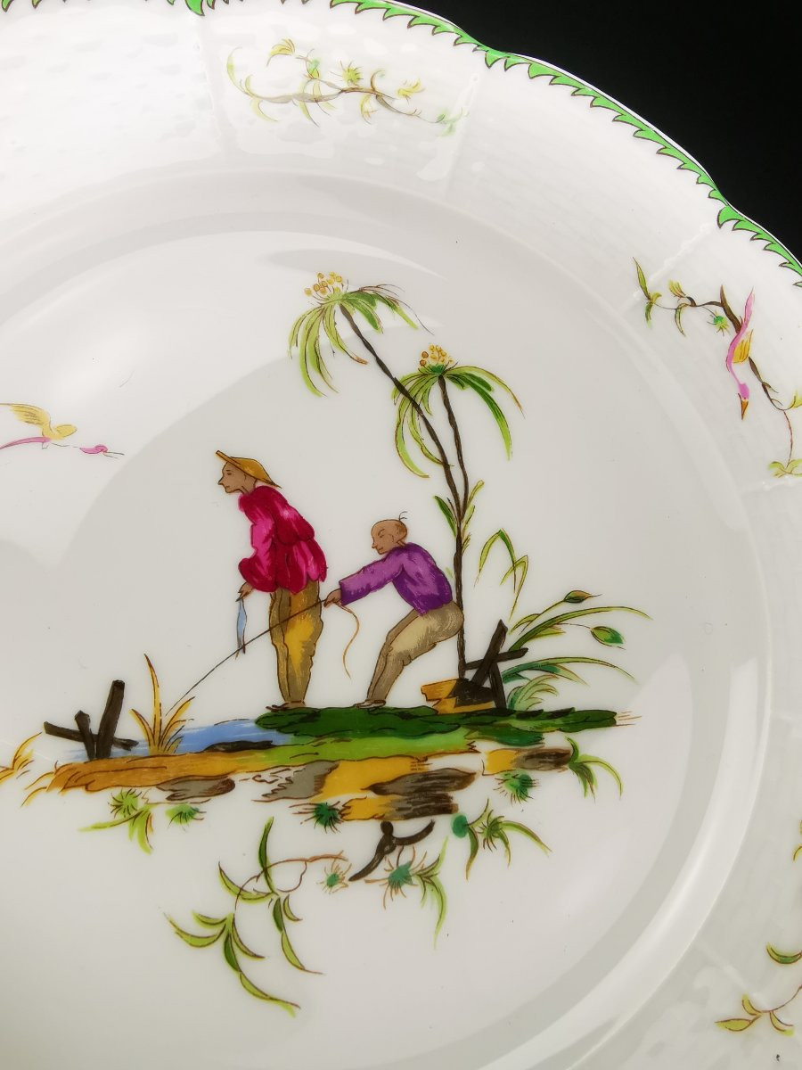 RAYNAUD - Limoges Si Kiang - 1 Assiette à dessert ∅ 22cm (choisir Scène) Plusieurs disponible-photo-3