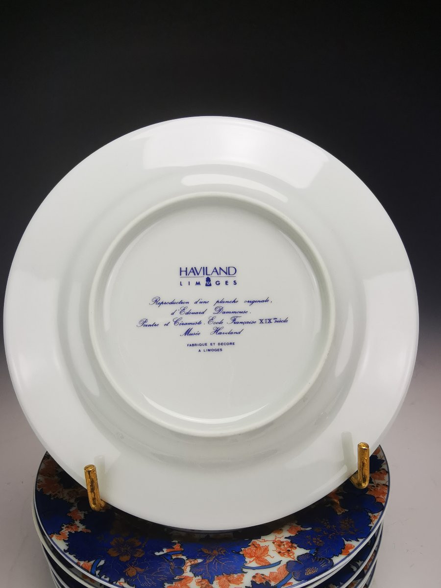 Haviland - Limoges - "dammouse" - 1 Bread Plate ∅ 16 Cm-photo-1