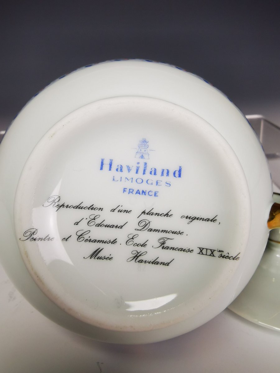 Haviland - Limoges - "dammouse" - 1 Sugar Bowl-photo-2