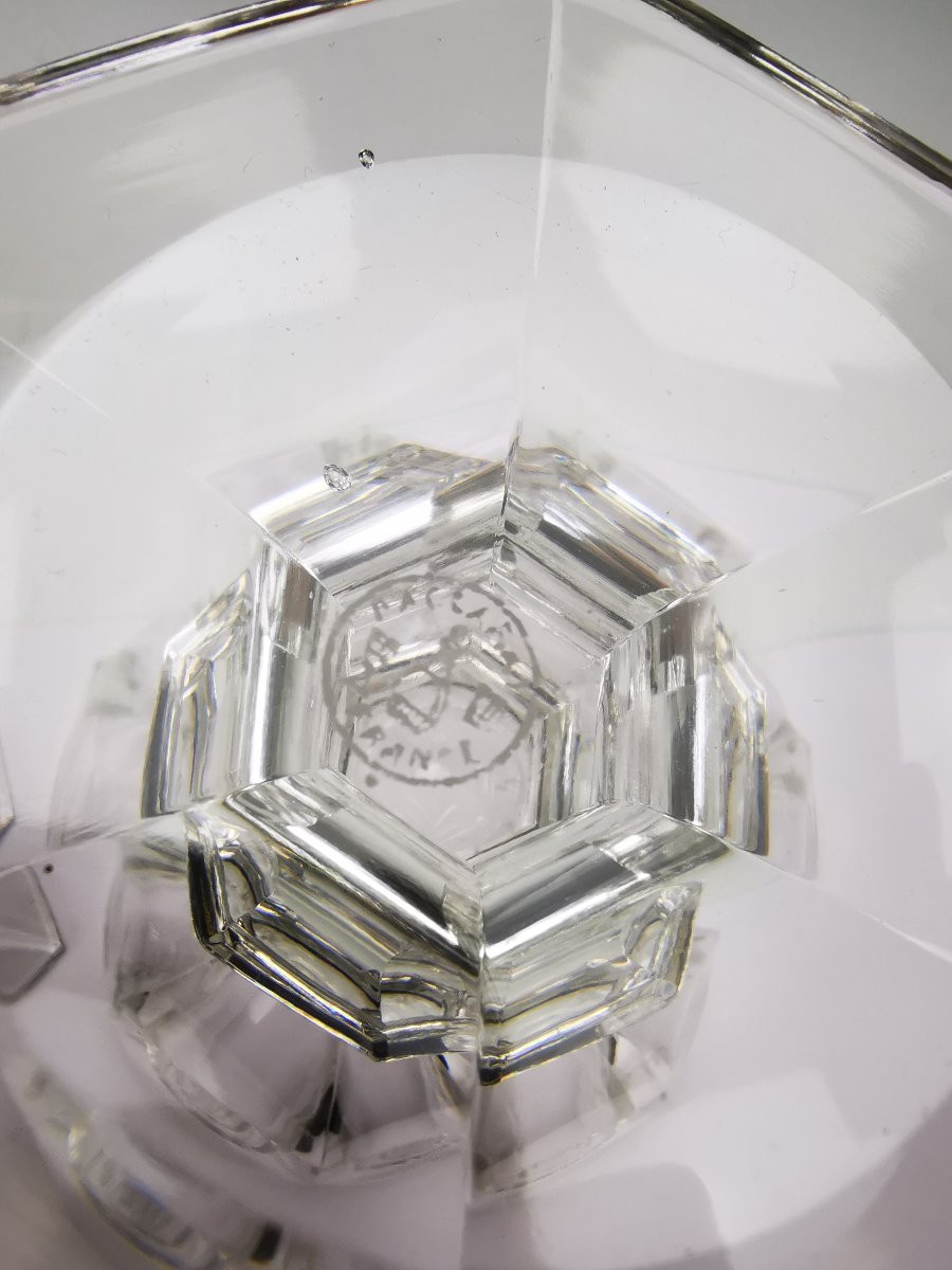 Baccarat - Harcourt 1841 - Paire de Verres &agrave; Eau 15,5 cm - Cristal - Etat Parfait (12 dispo)-photo-4