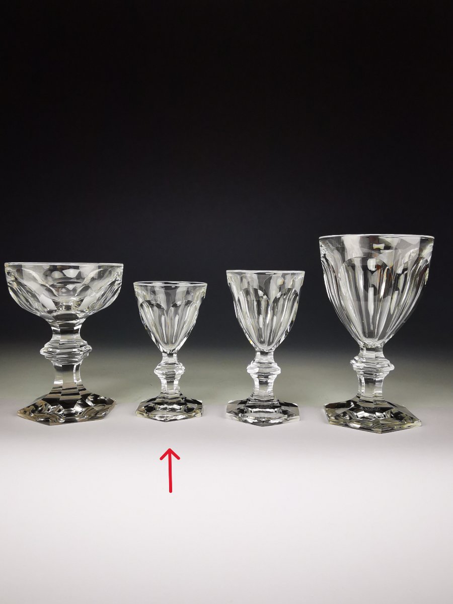 Baccarat - Harcourt 1841 - Paire de Verres à Digestif 11,3 cm - Cristal - Etat Parfait (6 dispo-photo-2