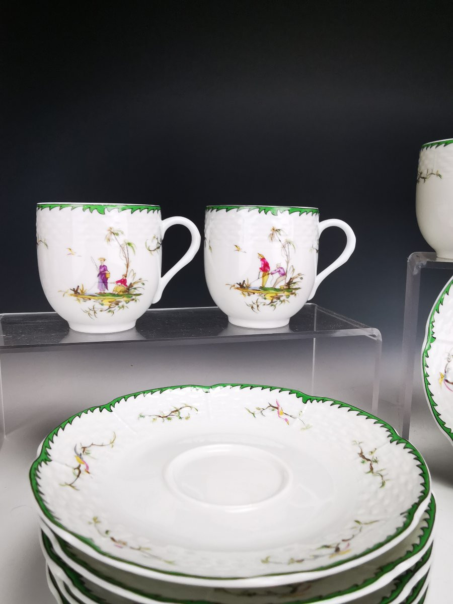 RAYNAUD - Limoges Si Kiang - 1 Tasse à café ∅ 6cm (choisir Scène) Plusieurs disponible-photo-3
