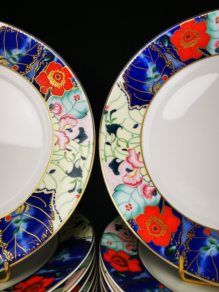 RAYNAUD "Tout Fou" Jardin de Printemps - 1 Assiette de table ∅ 27cm (Plusieurs Disponibles)-photo-2