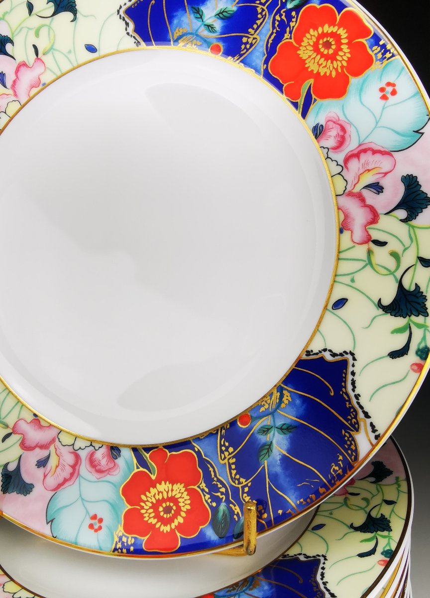 RAYNAUD "Tout Fou" Jardin de Printemps - 1 Assiette à dessert ∅ 22cm (Plusieurs Disponibles)-photo-3