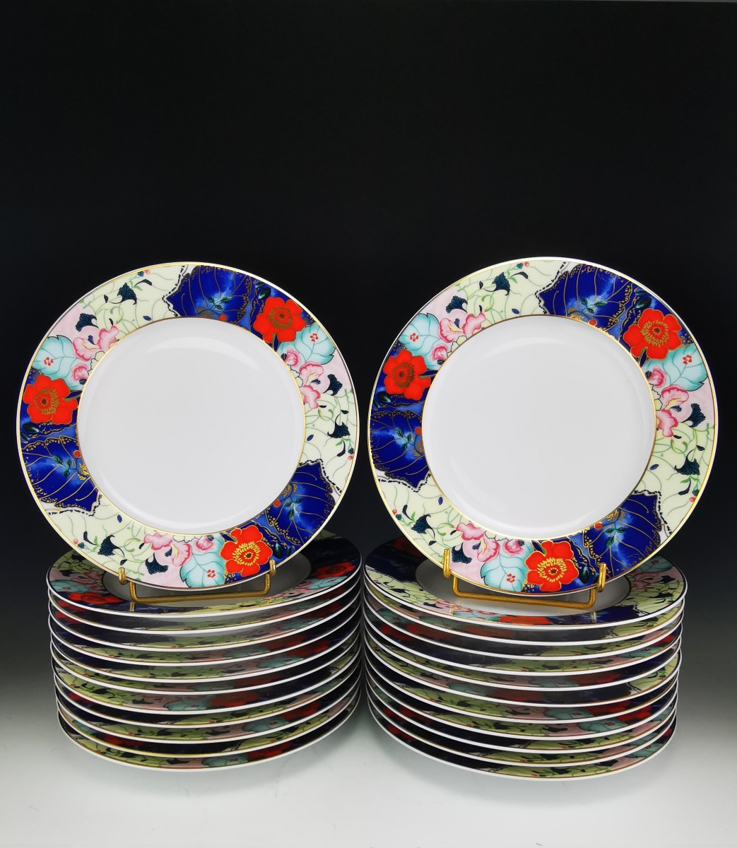 RAYNAUD "Tout Fou" Jardin de Printemps - 1 Assiette à dessert ∅ 22cm (Plusieurs Disponibles)