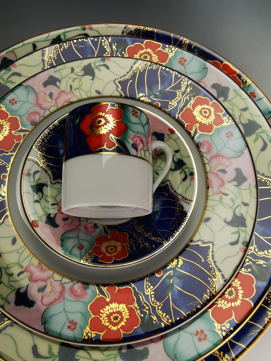 Raynaud "tout Fou" Spring Garden - 1 Coffee Cup And Saucer (multiple Available)