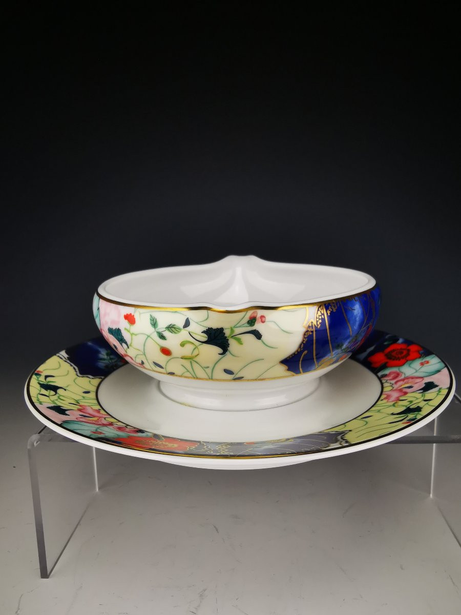 RAYNAUD "Tout Fou" Jardin de Printemps - 1 Saucière  (2 Disponibles)-photo-2