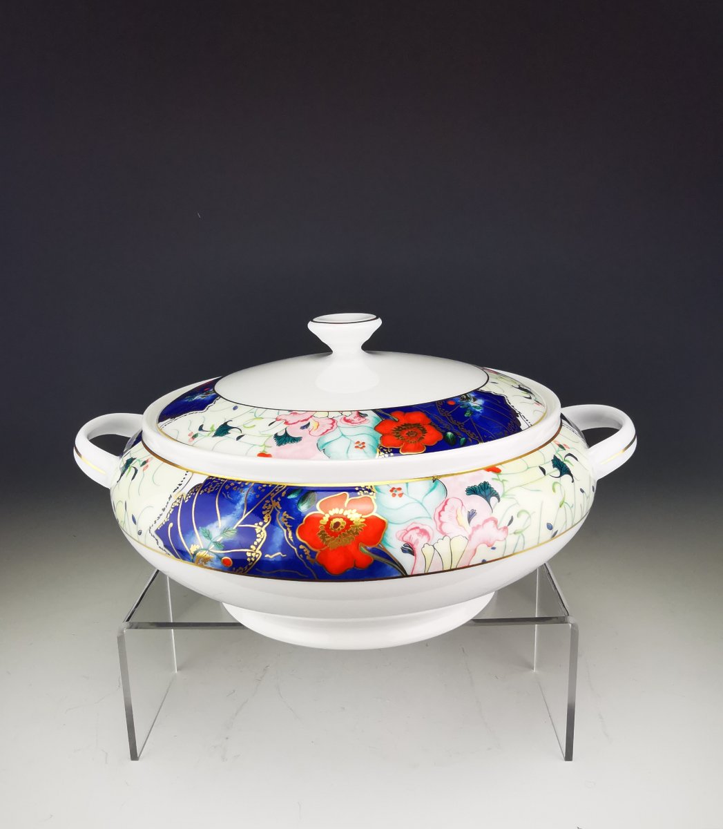 RAYNAUD "Tout Fou" Jardin de Printemps - 1 Bouillon couvert  ∅ 26cm -photo-2