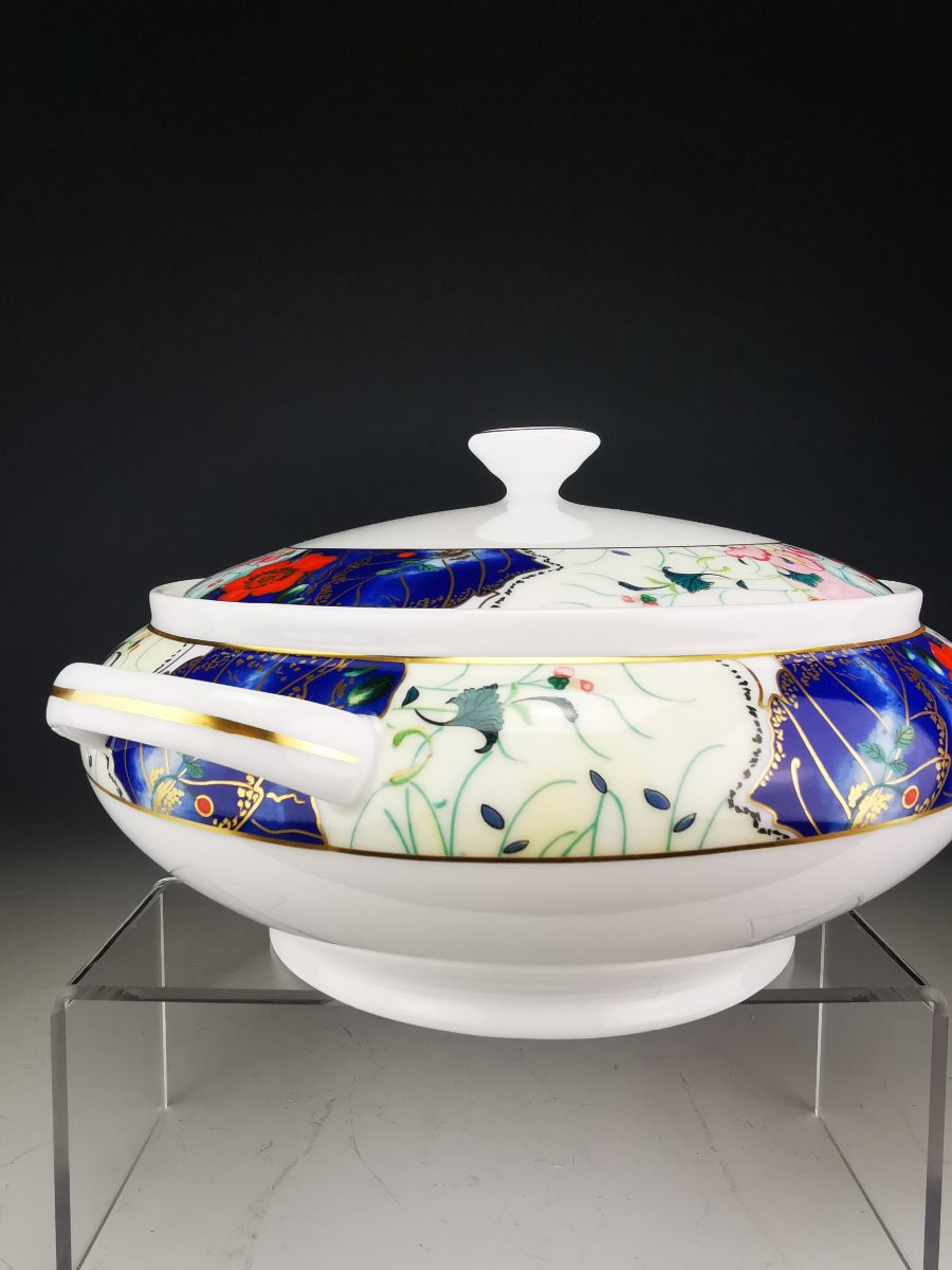 RAYNAUD "Tout Fou" Jardin de Printemps - 1 Bouillon couvert  ∅ 26cm -photo-3