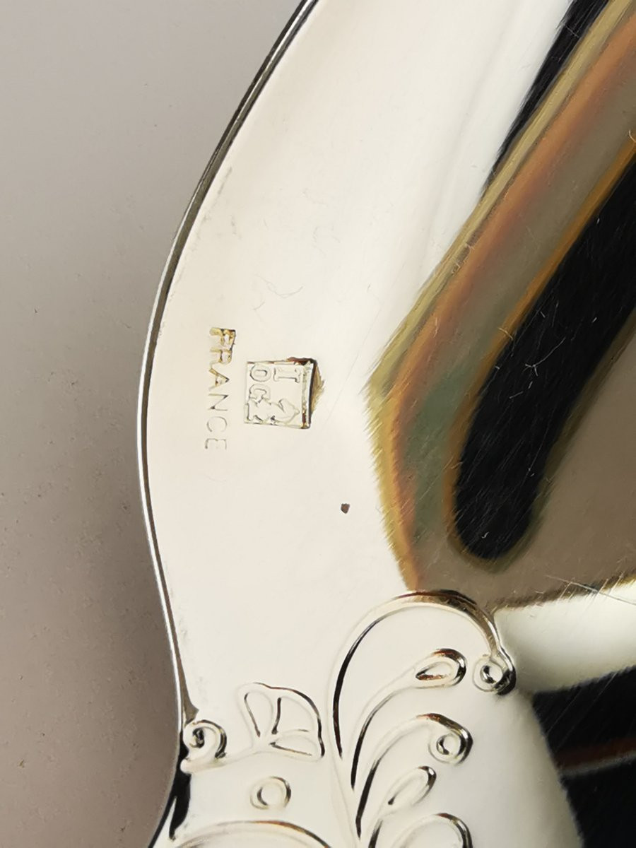 CHRISTOFLE "Jardin d'Eden" - 1 cuillère à expresso 10 cm - Métal argenté - (plusieurs dispo)-photo-2