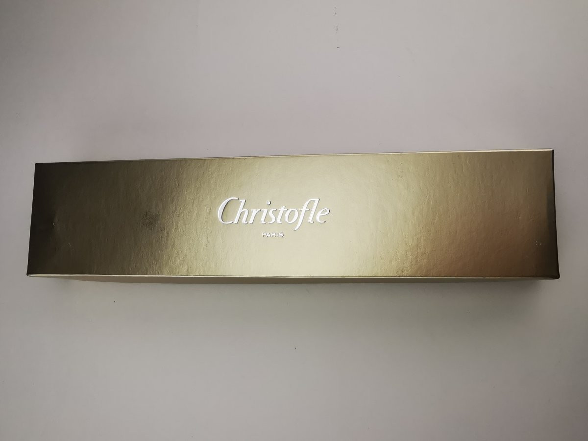 Christofle "jardin d' Eden" - 1 Serving Set (2 Pieces) - Silver Plated(new) (several Available)-photo-1