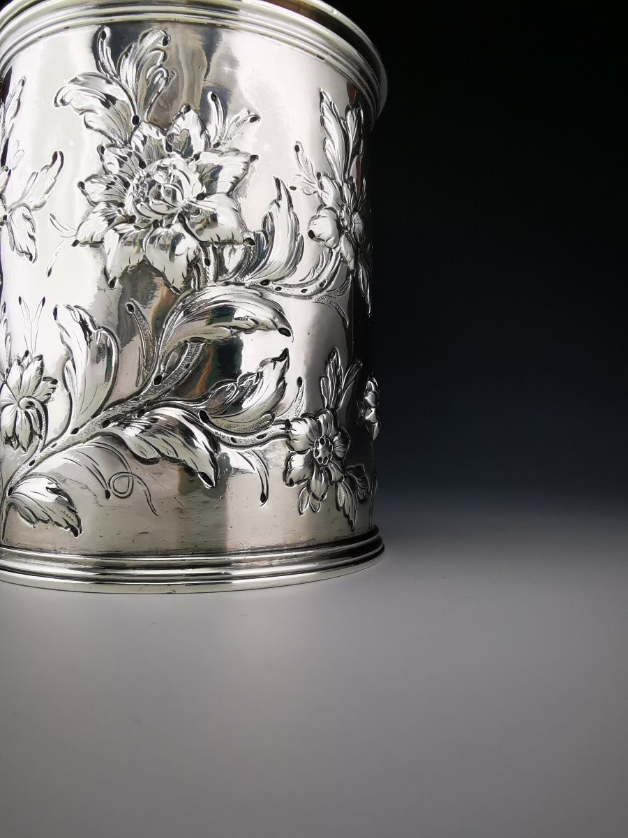 Sterling Silver Tea Caddy – George III – London 1765-photo-2