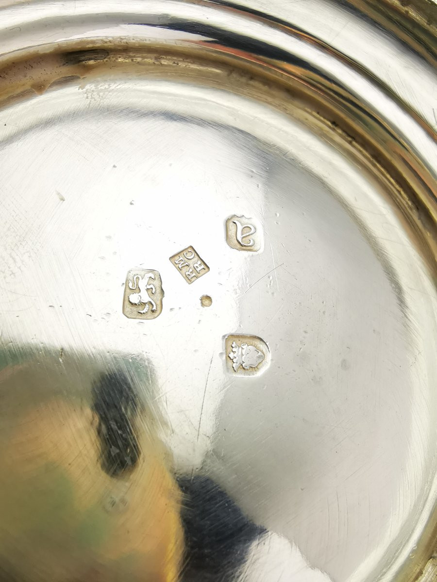 Cafetière en argent massif sterling – George III – Londres 1776-photo-4